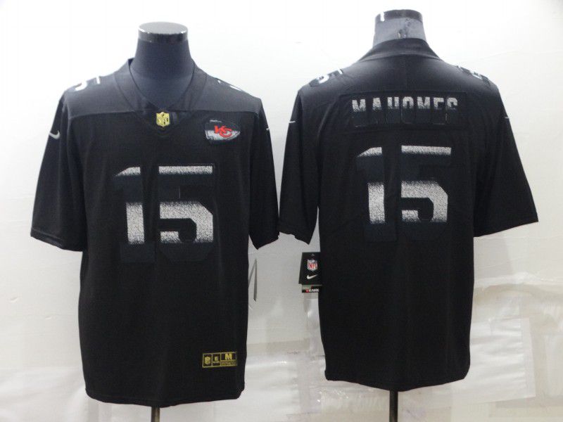 Men Kansas City Chiefs #15 Mahomes Black Nike Limited NFL Jerseys->kansas city chiefs->NFL Jersey